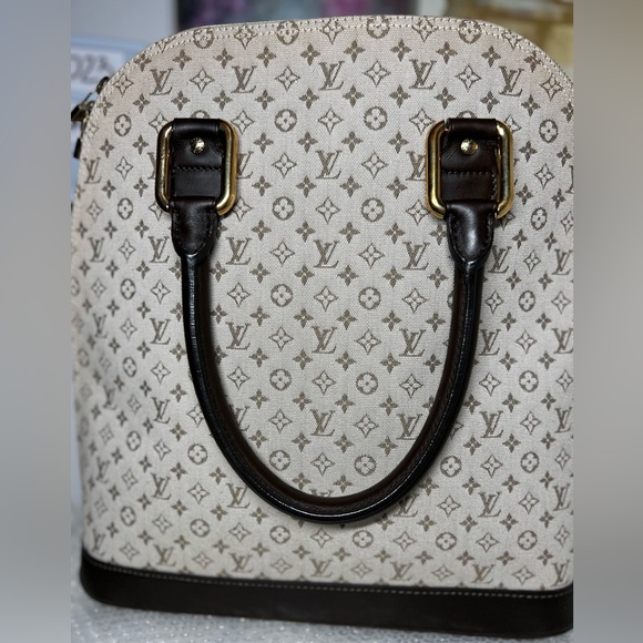 Louis Vuitton Mini Lin Alma Tall Haut bag (Authentic, early 2000’s) - Picture 6 of 16